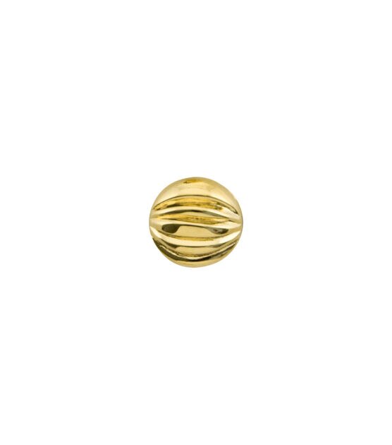 La Mode 3/8" Gold Round Shank Buttons 3pk, , hi-res, image 2
