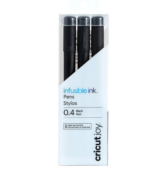 Cricut Joy 0.4mm Black Infusible Ink Pens 3pk