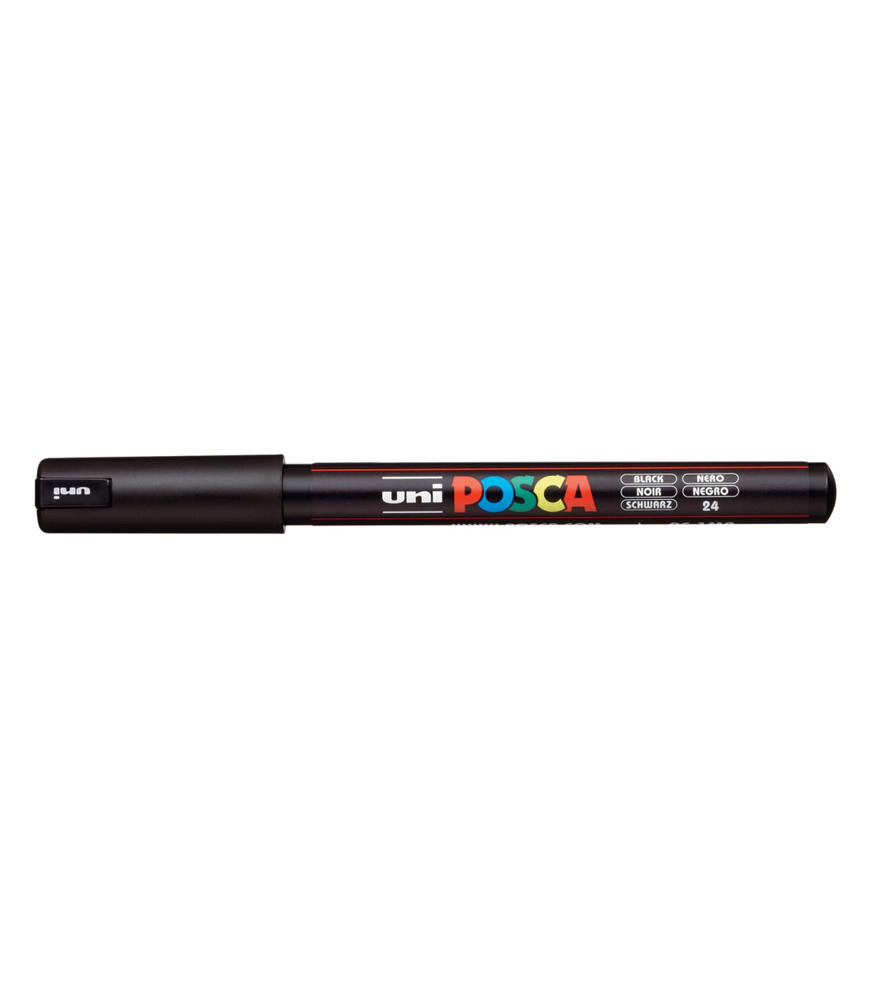 POSCA Ultra Fine Paint Marker, Black, hi-res