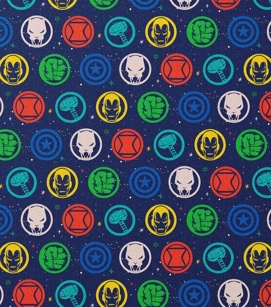 Marvel Celstial Icon Toss Cotton Fabric, , hi-res, image 2