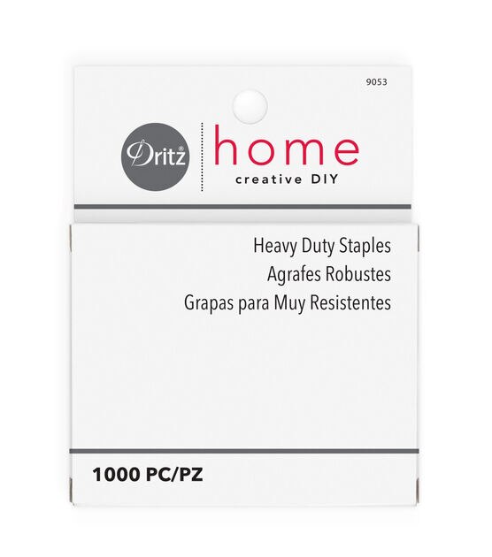 Dritz Home Heavy Duty Staples, 7/16", 1000 pc