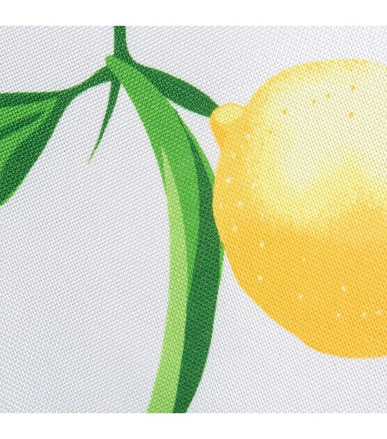 Design Imports Lemon Bliss Outdoor Tablecloth 84", , hi-res, image 2