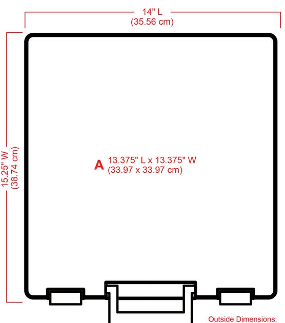 ArtBin 15" Super Satchel Pink 1 Compartment Box With Handle & Latches, , hi-res, image 8