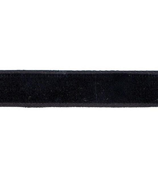 3/8 Wide Black Velvet Ribbon - 18 Yd