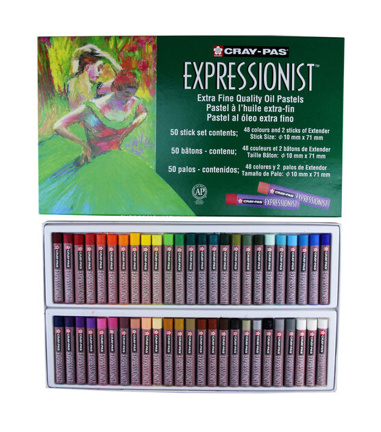 Cray Pas Expressionist Oil Pastels 50 pk