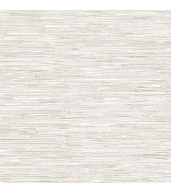Wallpops NuWallpaper Peel & Stick Wallpaper Cream Grassweave