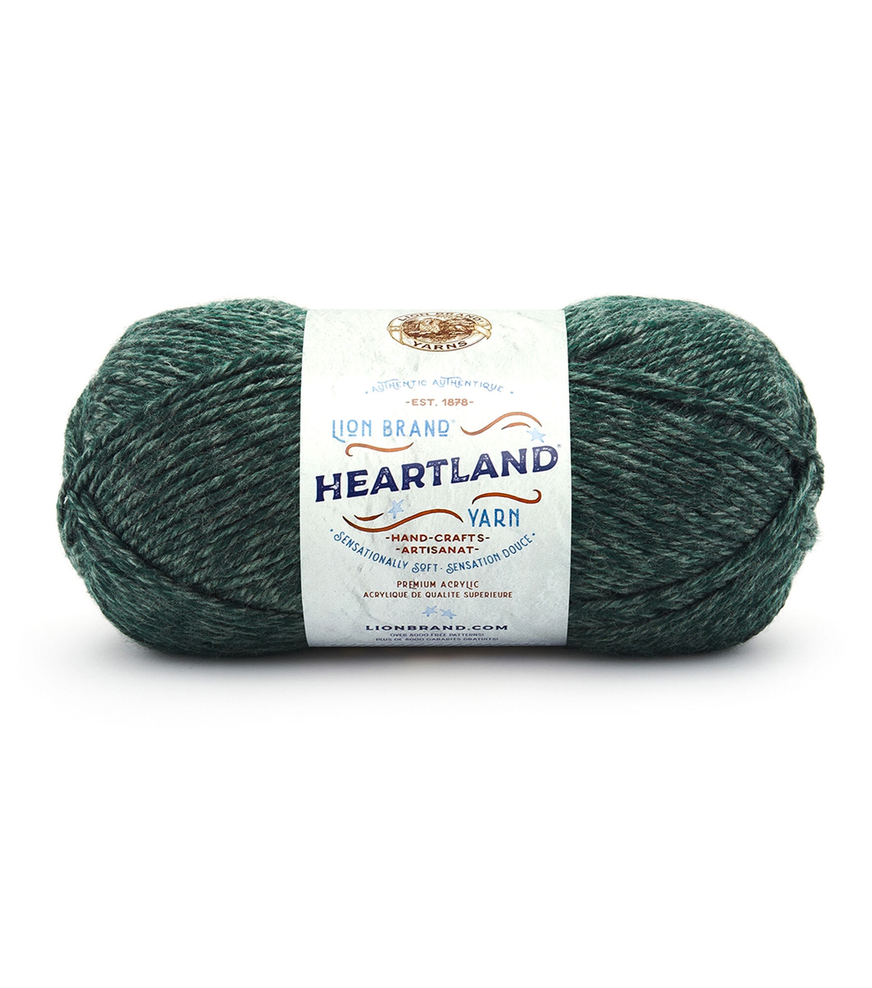 Lion Brand Heartland 251yds Worsted Acrylic Yarn, Kings Canyon, hi-res