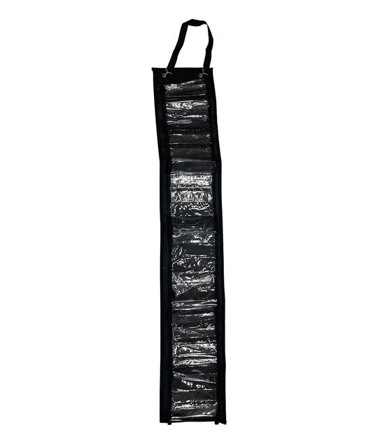 50" Hanging Vinyl Roll Organizer With 48 Compartments by Top Notch