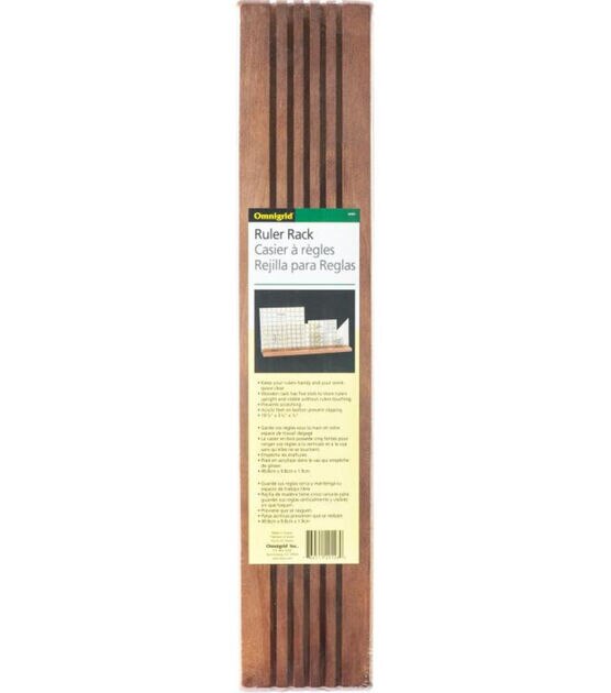 Omnigrid Wooden Ruler Rack, , hi-res, image 4