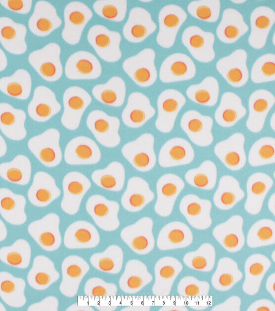 Eggs Blizzard Fleece Fabric, , hi-res, image 4