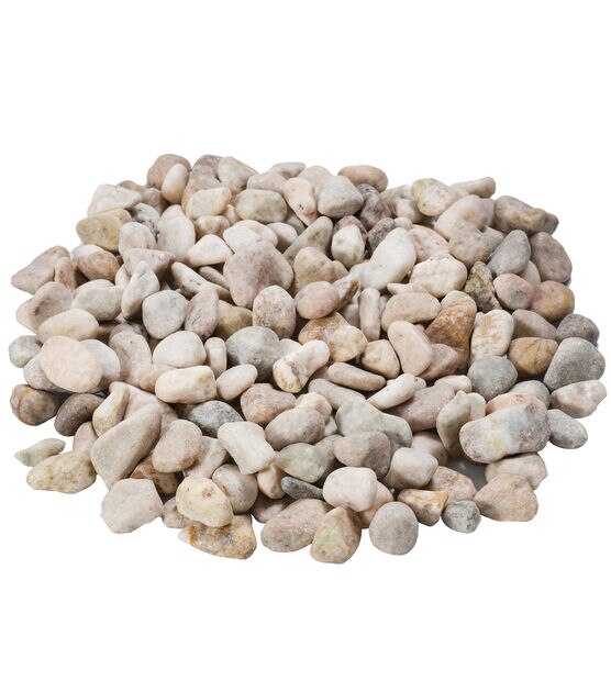 Panacea 32oz Peach Polished Decorative Rocks