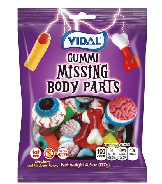 Vidal Missing Body Parts Peg Bags