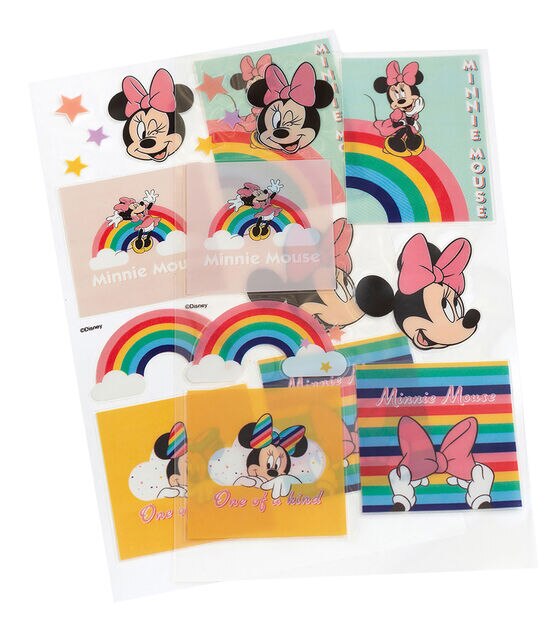 American Crafts Disney Stickers Minnie Rainbow, , hi-res, image 2