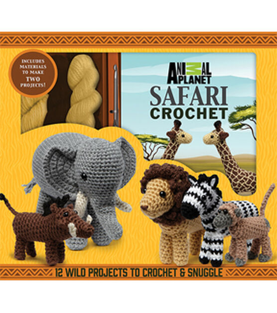 ReaderLink Animal Planet Safari Crochet Kit