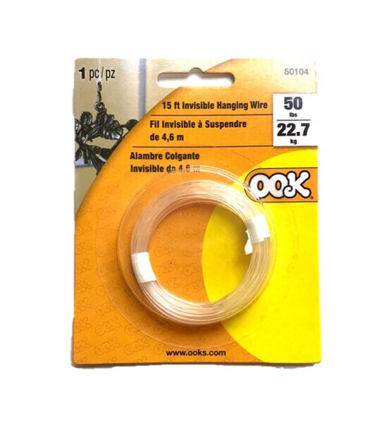 OOK Invisible Hanging Wire - 50 lb