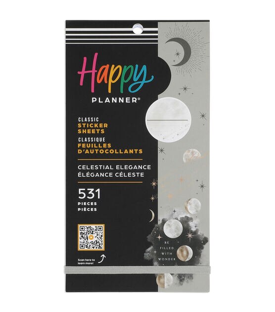 531pc Celestial Elegance Happy Planner Stickers