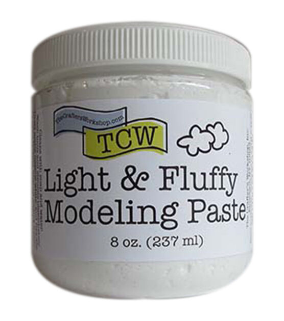 The Crafter's Workshop 8oz Light & Fluffy Modeling Paste