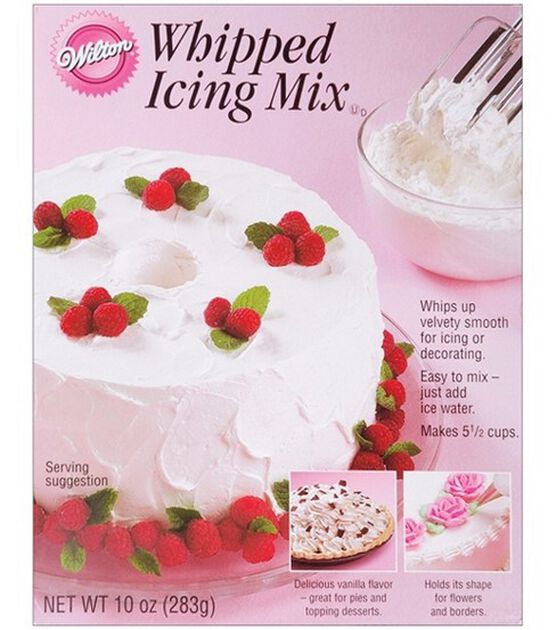 Wilton Whipped Vanilla Icing Mix 10 Ounces