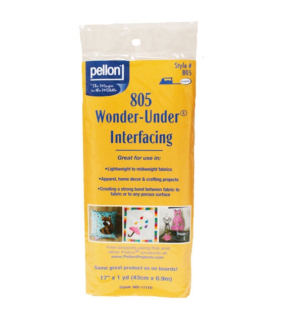 Pellon 805 Wonder Under Fusible Web 17 x 1 yard Package