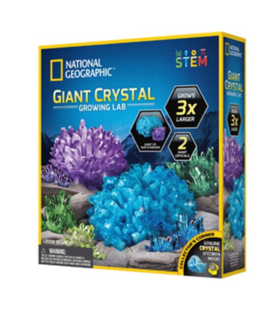 National Geographic 2ct Giant Crystal Growing Lab Kit, , hi-res, image 3