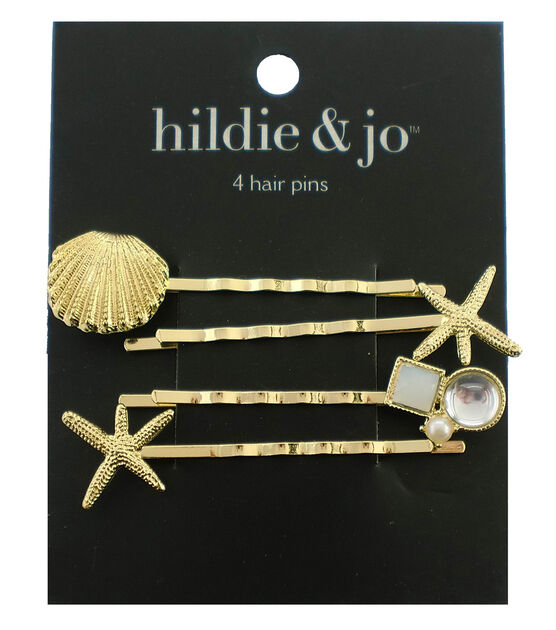4ct Gold Sea Hairpins by hildie & jo