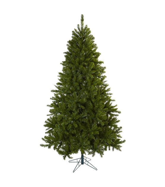 Nearly Natural 7.5' Clear Pre Lit Windermere Christmas Tree, , hi-res, image 3