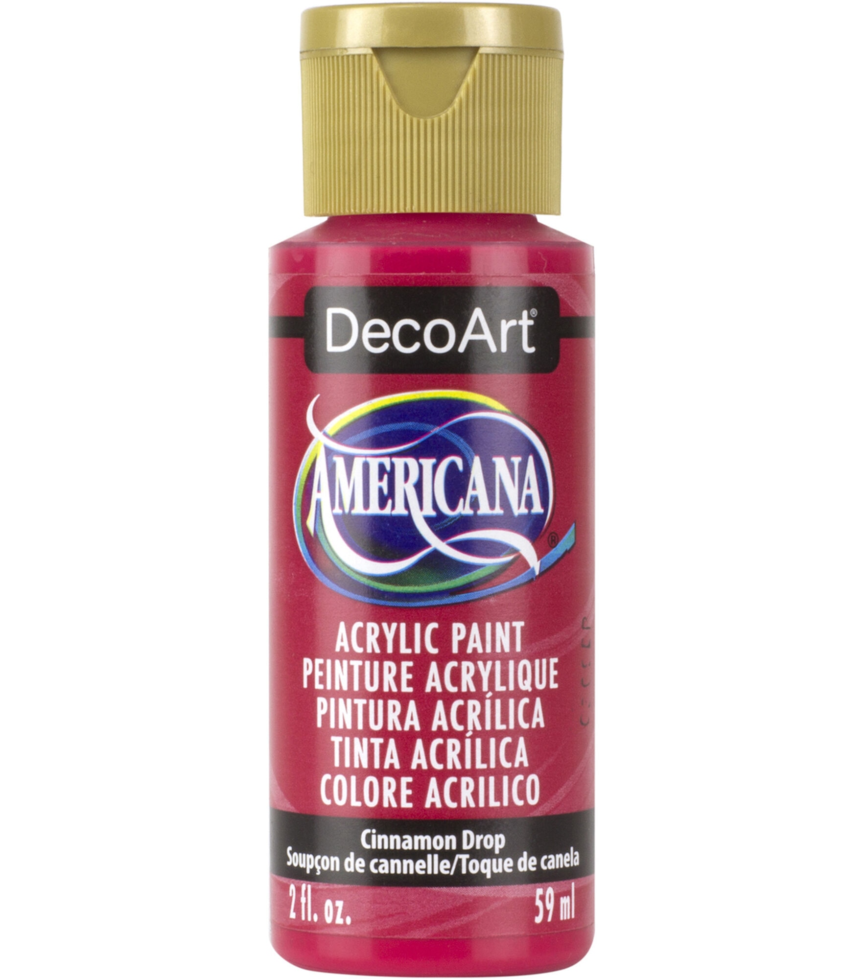 DecoArt Americana Acrylic 2oz Paint, Cinnamon Drop, hi-res