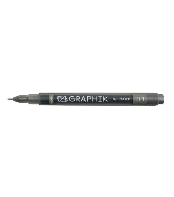 Derwent Graphik Line Maker Pen Graphite, , hi-res, image 1