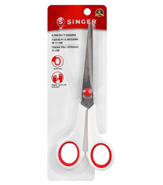 SINGER 6.75 Fabric Scissors with Comfort Grip