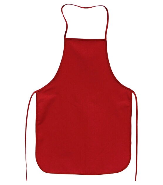 19 x 28 Red Adult Canvas Apron by hildie & jo