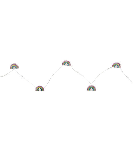 Northlight 10-Count LED Rainbow Fairy Lights - Warm White