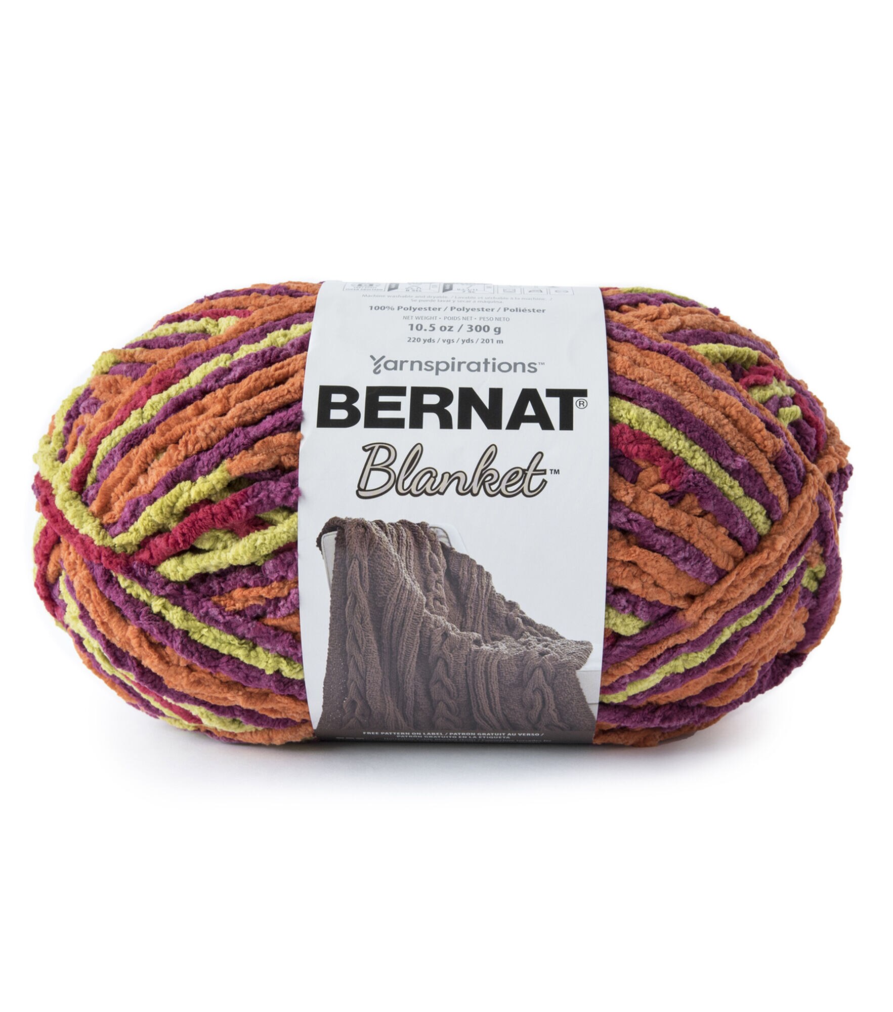 Bernat super value Burgundy yarn