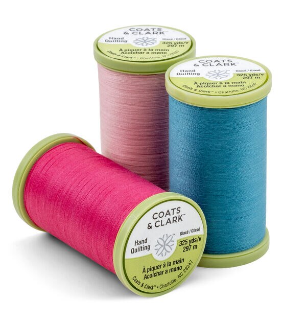 Coats Dual Duty Plus Hand Quilting Thread 325Yd-Red