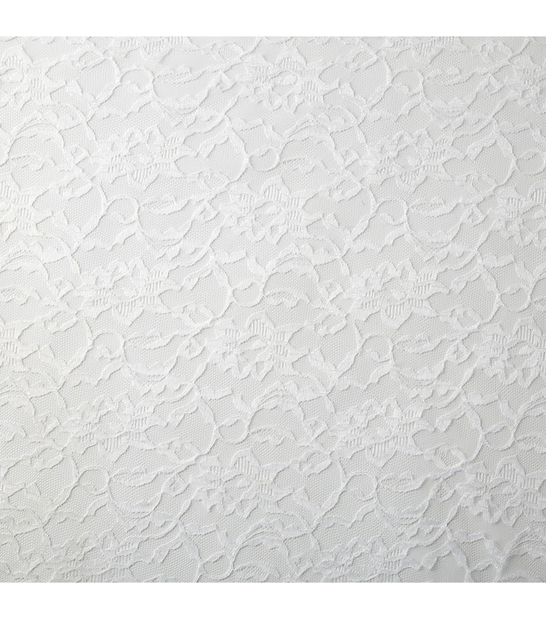 Lace Fabric by Casa Collection, White, hi-res