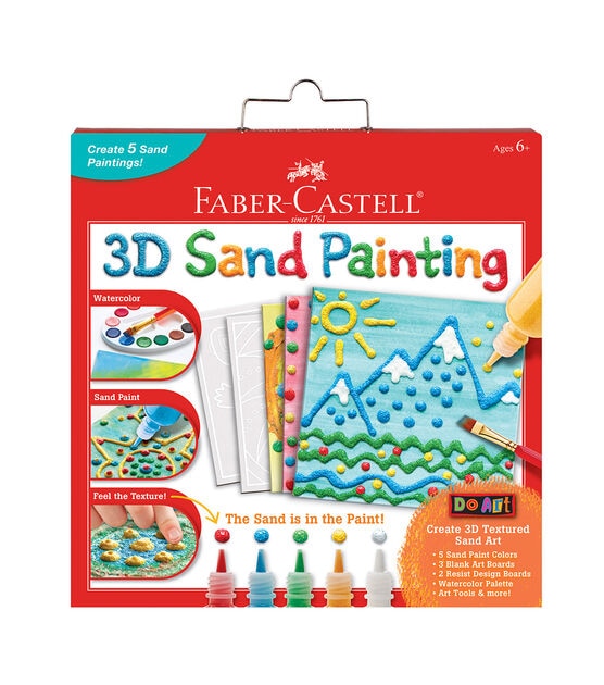Faber-Castell 23pc Do Art 3D Sand Painting Kit