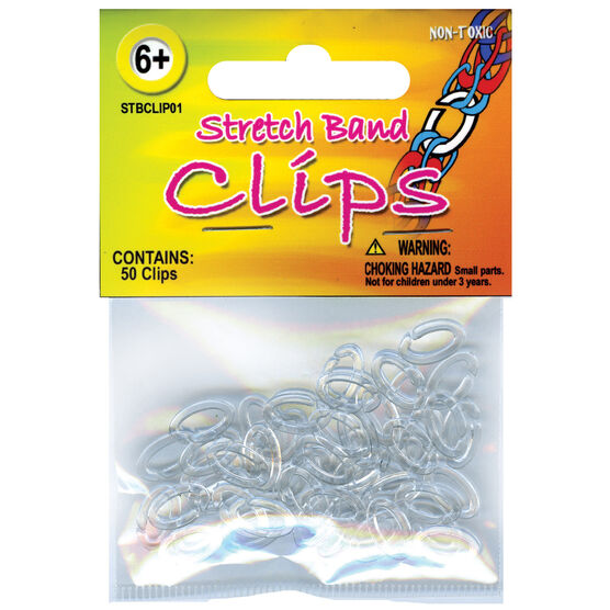 Stretch Band Clips 50 Pack