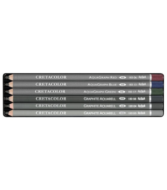 Cretacolor Graphite Water-Soluble Pencil Sets, , hi-res, image 2
