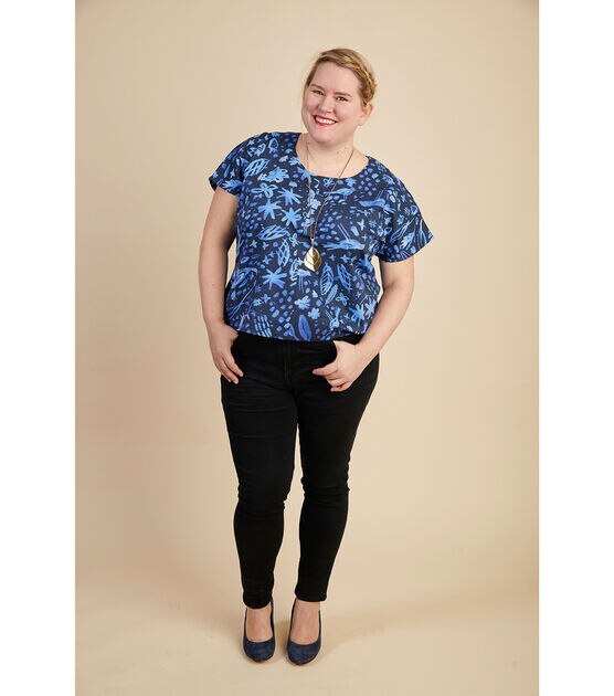 Cashmerette 2301 Size 12 to 28 Women's Cedar Dolman Top Sewing Pattern, , hi-res, image 7