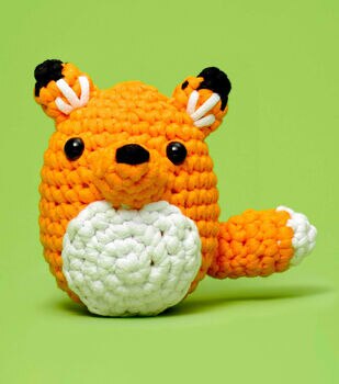 The Woobles Beginner Crochet Amigurumi Kit - Yeti