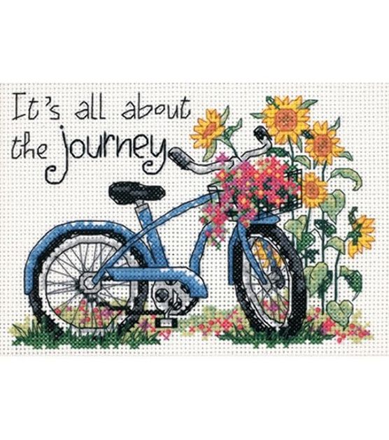 Dimensions 7" x 5" The Journey Counted Cross Stitch Kit