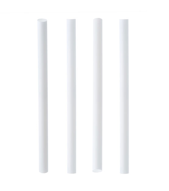 Stir 15 x 4 White Plastic Dowel Rods 4pk - Tool Storage & Organization - Baking & Kitchen