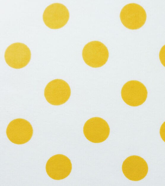 Dotted Cotton Flannel Nursery Fabric by Lil' POP!, , hi-res, image 1