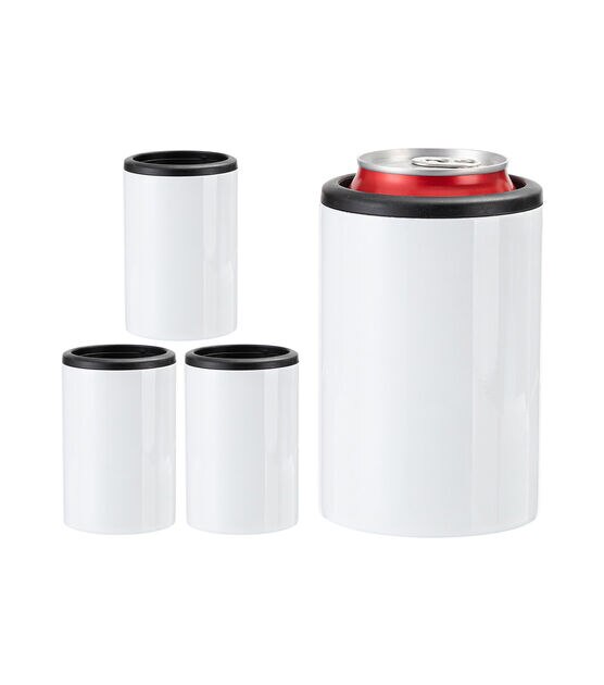 Home Sticker Collage 4-in-1 Stainless Steel Can Cooler