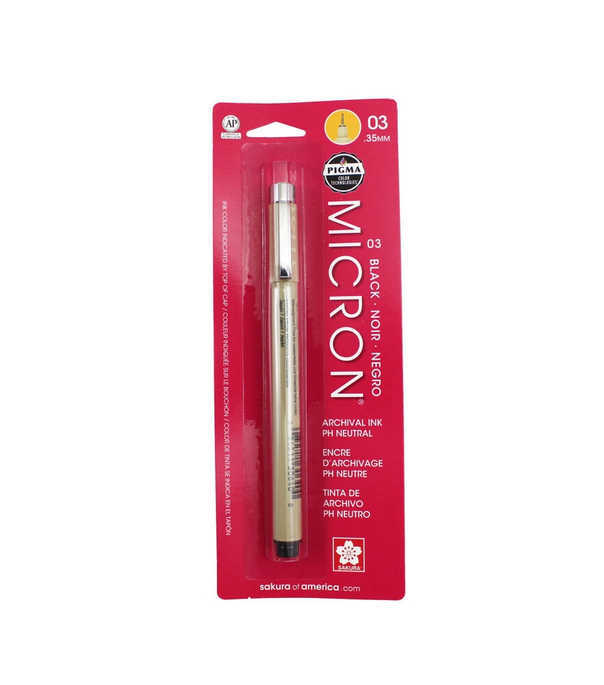 Pigma Micron Pen .25mm Black