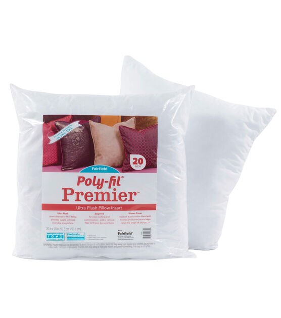 Poly Fil Premier 20x20" Accent Pillow Insert, , hi-res, image 2