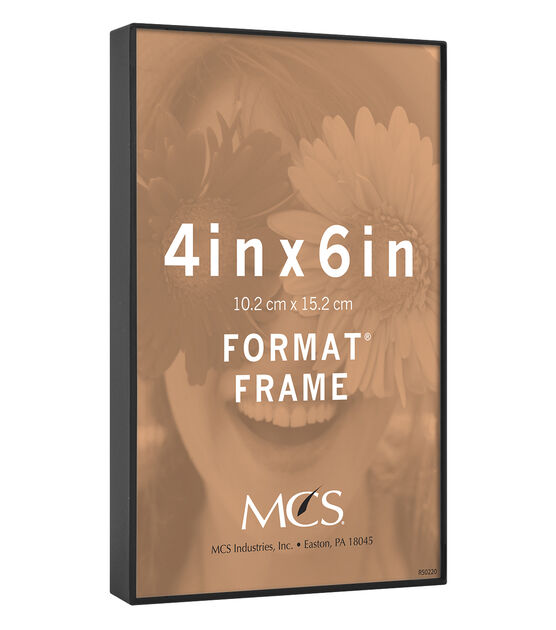MCS 4"x6" Front Loading Black Wall Frame, , hi-res, image 2