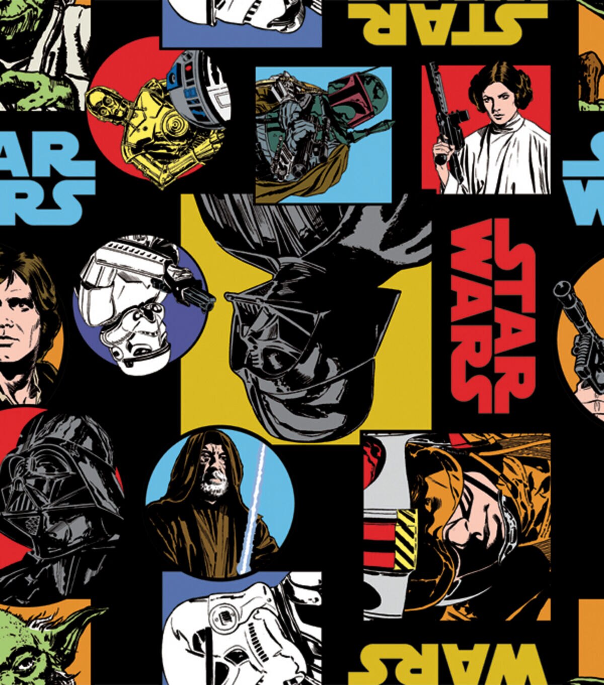 star wars fleece fabric