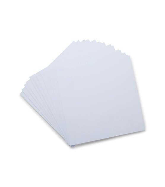 40 Sheet 12" x 12" White Smooth Cardstock Paper Pack by Park Lane, , hi-res, image 2