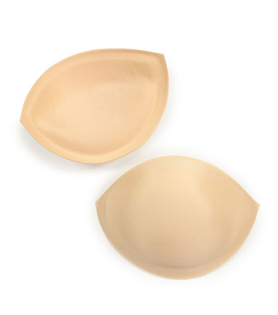 Dritz Molded Gel-Filled Bra Cups, A/B, 1 Pair, Nude, , hi-res, image 2