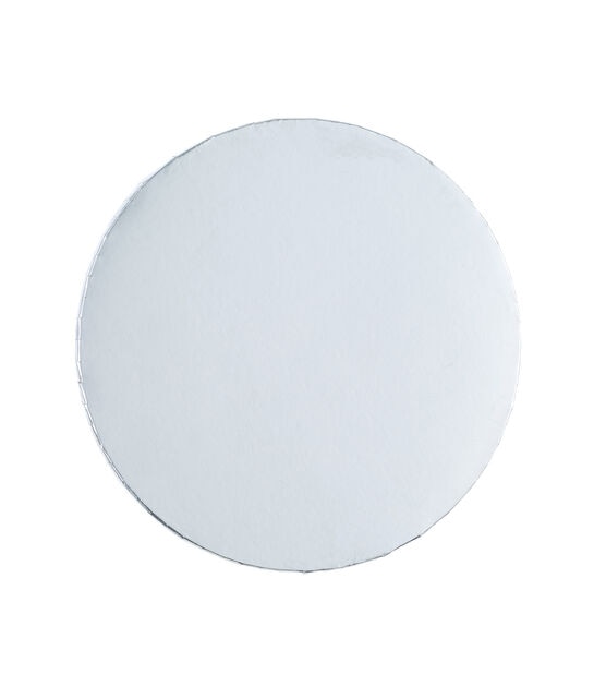 10" Silver Round Cake Boards 2pk by STIR, , hi-res, image 2